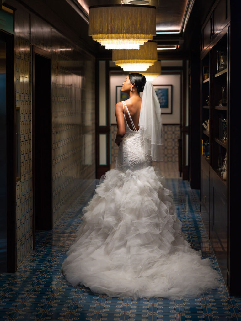 Former Miss Panama 2022, Cecilia Del Carmen Medina, stars in this gorgeous bridal editorial at the Sofitel Legend Hotel in Casco Viejo, Panama.