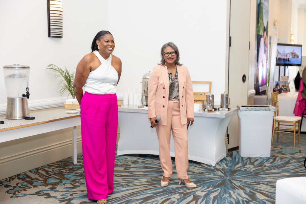 Day 2 of Coterie Retreat 2023 in the Cayman Islands included a culinary panel, a lovely luncheon, and our always-anticipated white party.