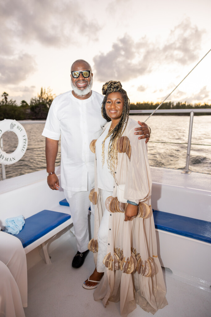 Day 2 of Coterie Retreat 2023 in the Cayman Islands included a culinary panel, a lovely luncheon, and our always-anticipated white party.