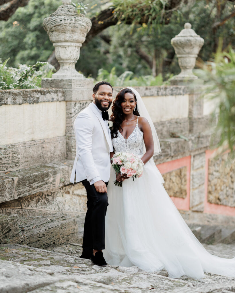 This fun millennial duo gave us a look into their romantic garden wedding in Miami which was a dream come true.