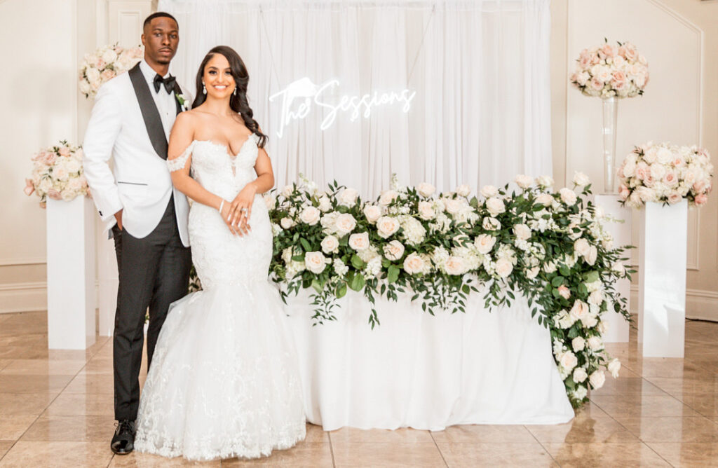 This pretty summer outdoor wedding featured timeless details and beautiful blush hues which made this wedding even more romantic.