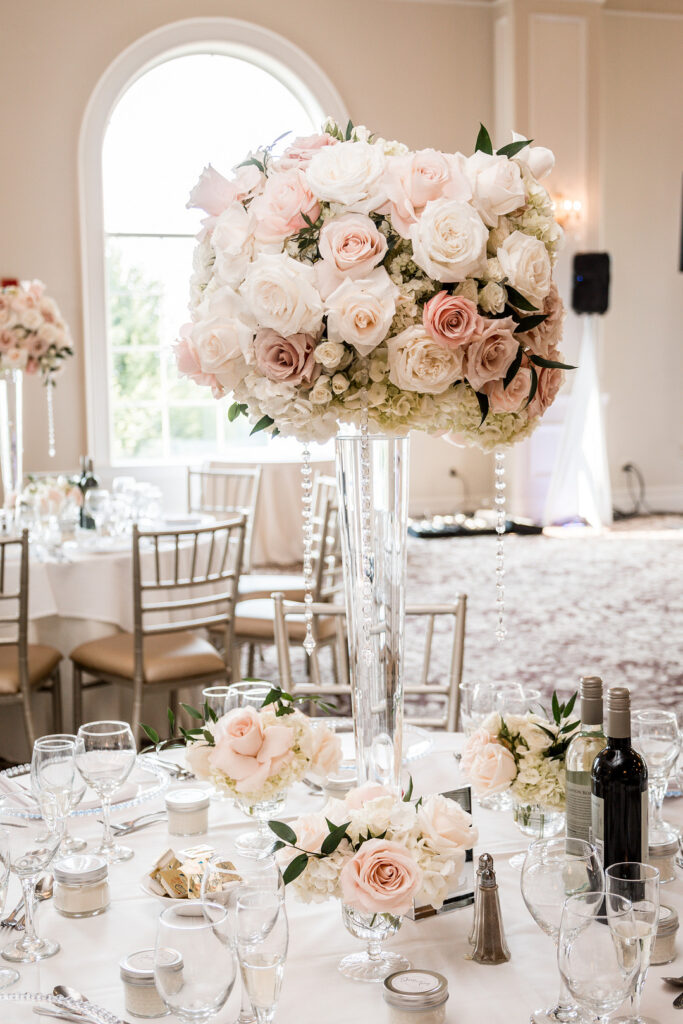 This pretty summer outdoor wedding featured timeless details and beautiful blush hues which made this wedding even more romantic.