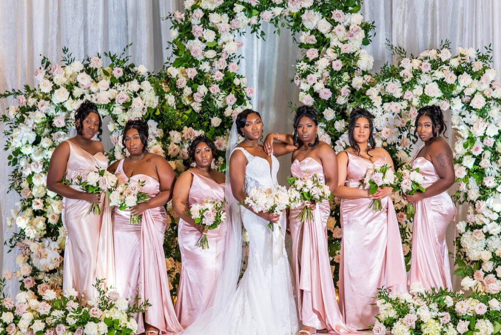 Cynthia and Aaron exchanged the sweetest vows at their elegant black-tie wedding celebration in Charleston, South Carolina!