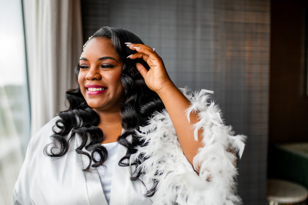 Jessica and Tiesha's classy black tie wedding at Live! Casino & Hotel Maryland was a day they'll never forget.
