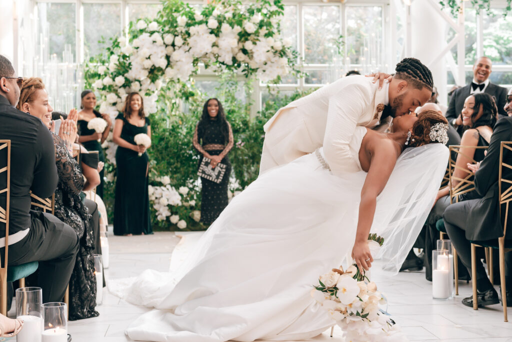 This luxurious garden ceremony had so many gorgeous details from florals to fashion that will have you ready for the summer wedding season.