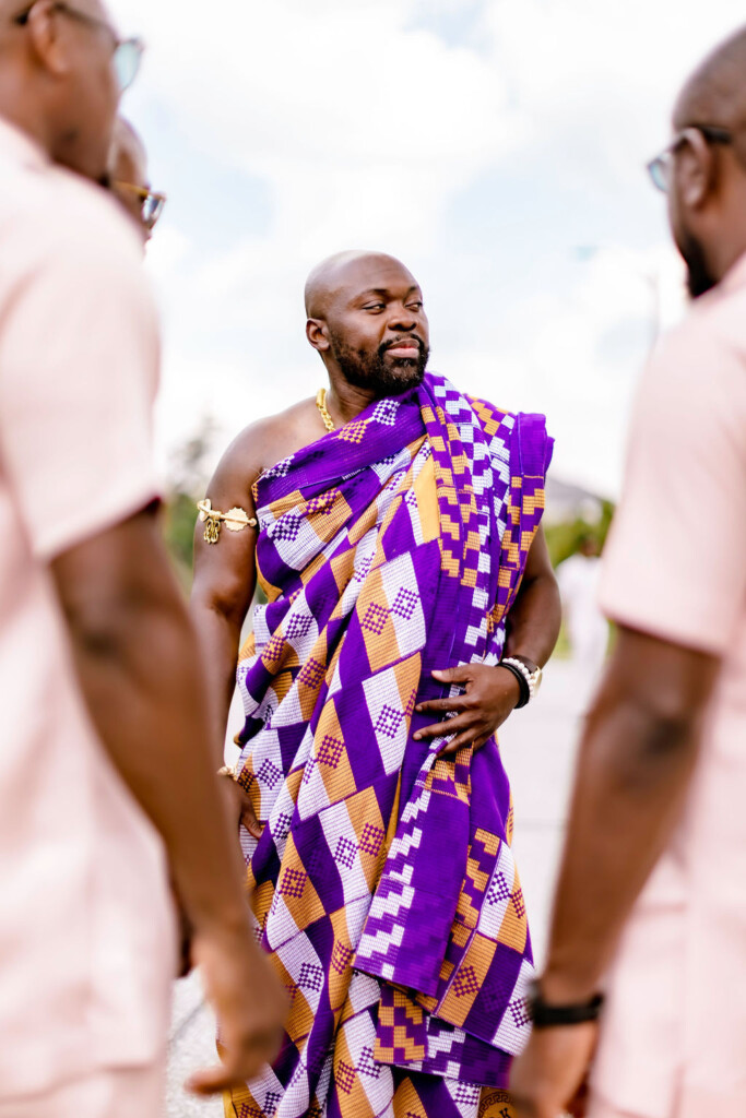 Featured in Issue 31, this Ghanaian traditional wedding and modern white wedding includes Akan culture and New-Age twists.