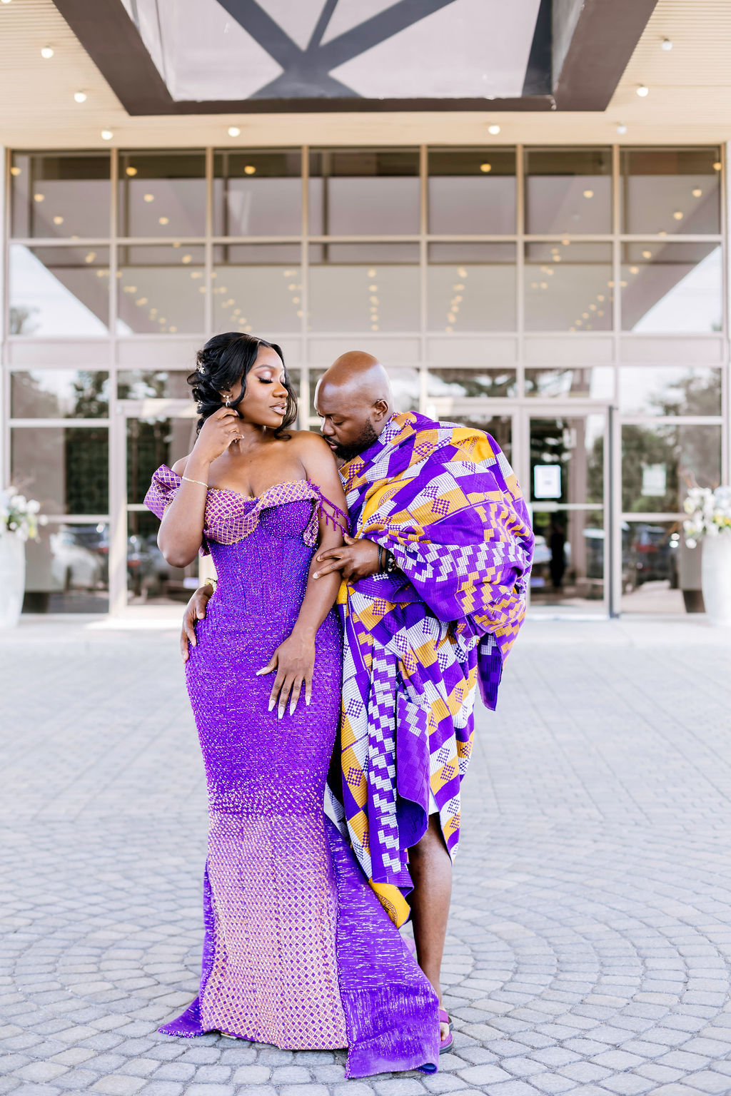 2-Day Ghanaian Traditional Wedding and Modern White Wedding Features New-Age Twists