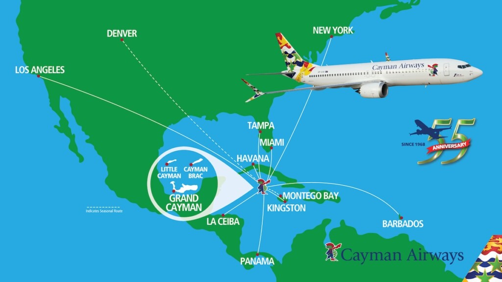 With over 55 years of proven excellence in aviation, Cayman Airways is your trusted gateway to the Cayman Islands’ breathtaking destinations. 
