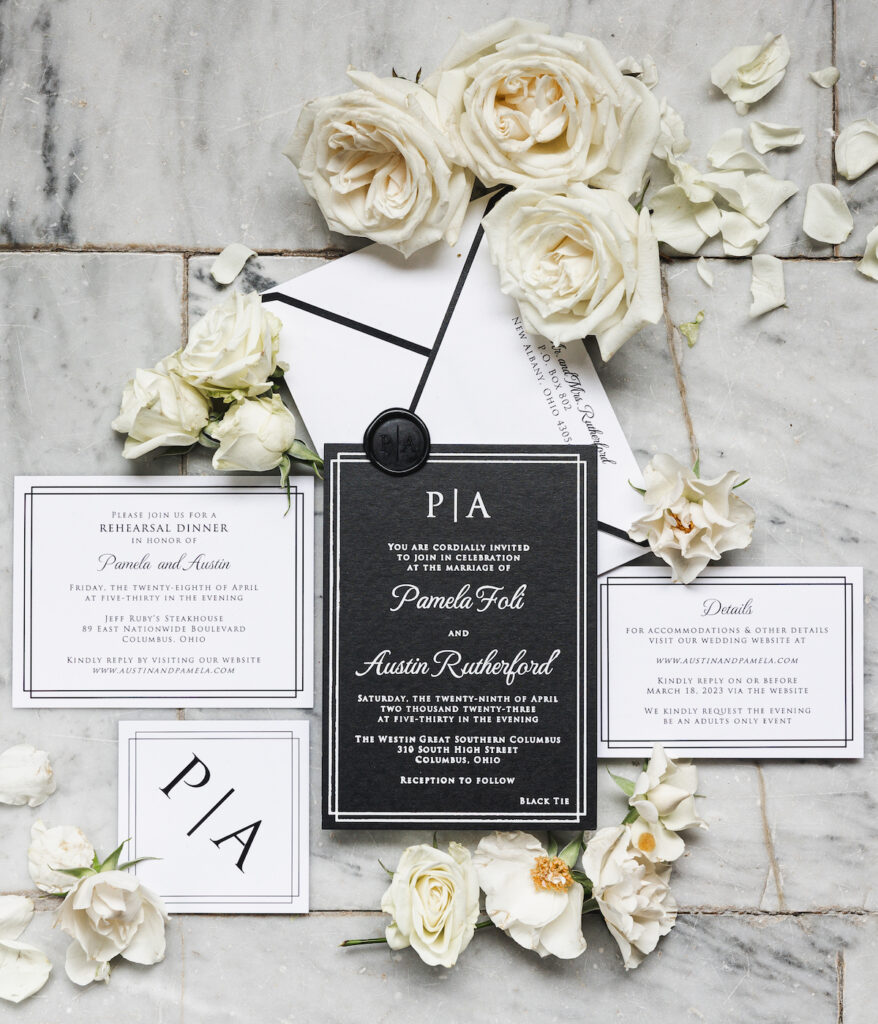 Pamela and Austin created a heavenly experience at their luxurious ivory wedding at the Westin Hotel in Columbus, Ohio!