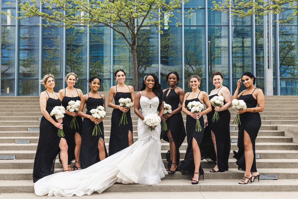 Pamela and Austin created a heavenly experience at their luxurious ivory wedding at the Westin Hotel in Columbus, Ohio!