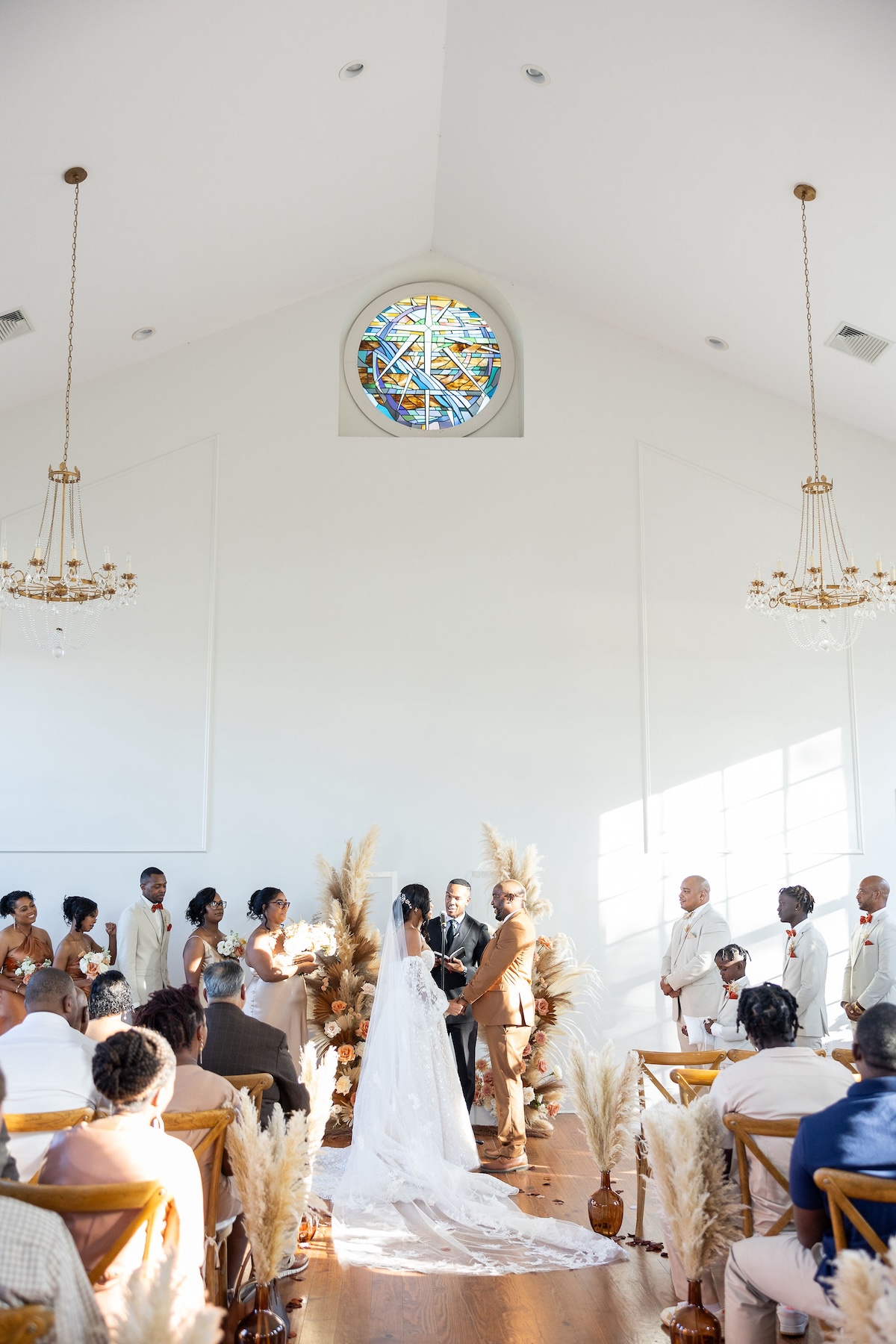 Whimsical & Romantic Fall Wedding at The Chapel at Livingston in Flora ...