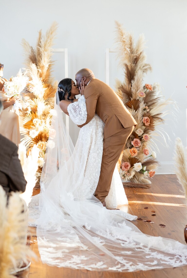Whimsical & Romantic Fall Wedding at The Chapel at Livingston in Flora ...