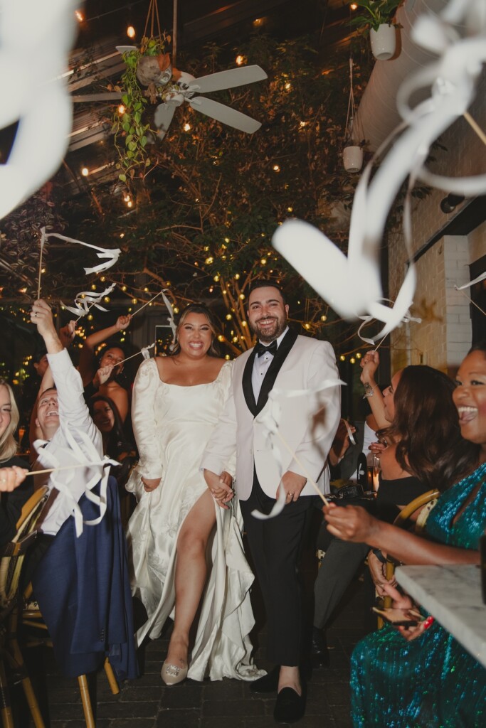 New Jersey influencer, Ayzia James, wed David Ferro in an intimate vintage-themed micro wedding at Osteria Philadelphia.