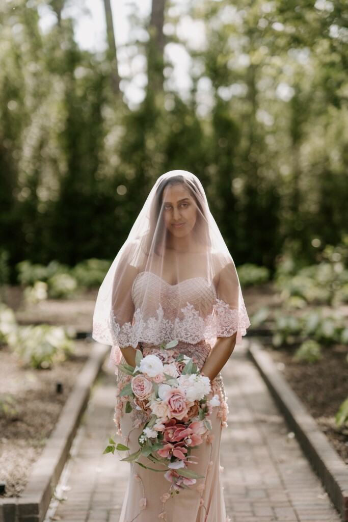 Hermon and Berhanu celebrated their love with a pre-wedding photo shoot at the Mercer Botanic Garden in Humble, Texas.