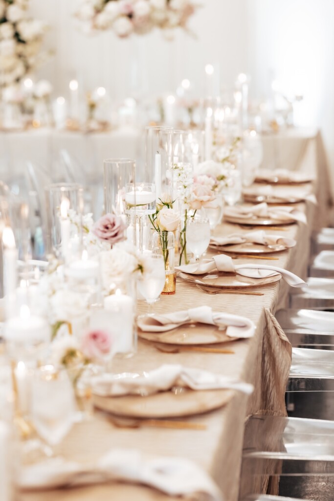 Featured in Issue 32, Evyn and Patrick exchanged vows in an elevated and classic wedding at the Peach Orchard Venue in Spring, Texas.