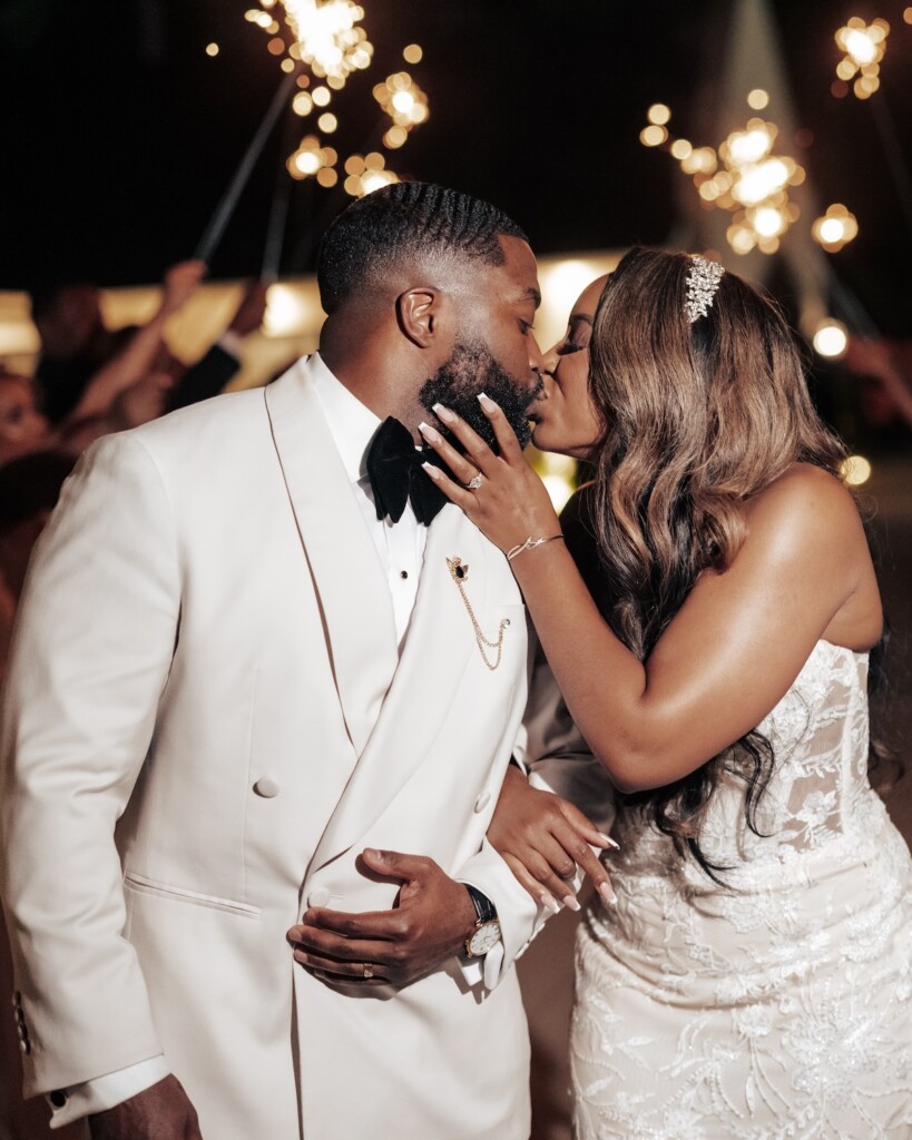 Featured in Issue 32, Evyn and Patrick exchanged vows in an elevated and classic wedding at the Peach Orchard Venue in Spring, Texas.