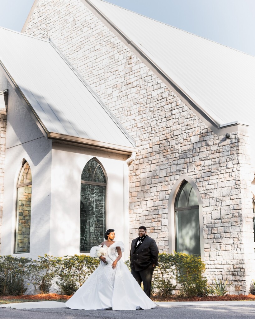 Featured in Munaluchi magazine Issue 32, Lourdia Jean and Jean Pierre-Louis’s divine love story culminated in modern nuptials in Tampa, FL.
