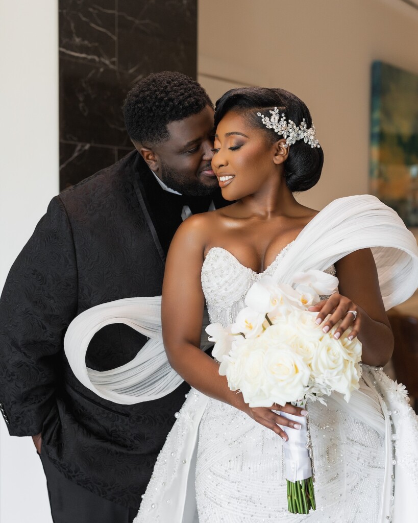Featured in Munaluchi magazine Issue 32, Lourdia Jean and Jean Pierre-Louis’s divine love story culminated in modern nuptials in Tampa, FL.