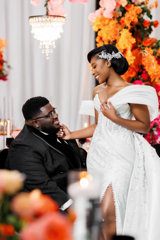 Featured in Munaluchi magazine Issue 32, Lourdia Jean and Jean Pierre-Louis’s divine love story culminated in modern nuptials in Tampa, FL.
