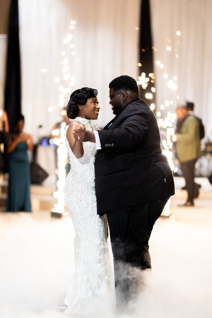 Featured in Munaluchi magazine Issue 32, Lourdia Jean and Jean Pierre-Louis’s divine love story culminated in modern nuptials in Tampa, FL.