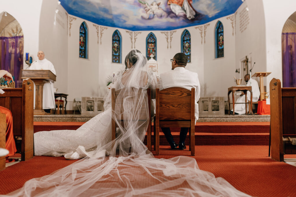 This Nigerian wedding was a colorful and heartfelt celebration where the couple honored their heritage and went the extra mile for their special guests.