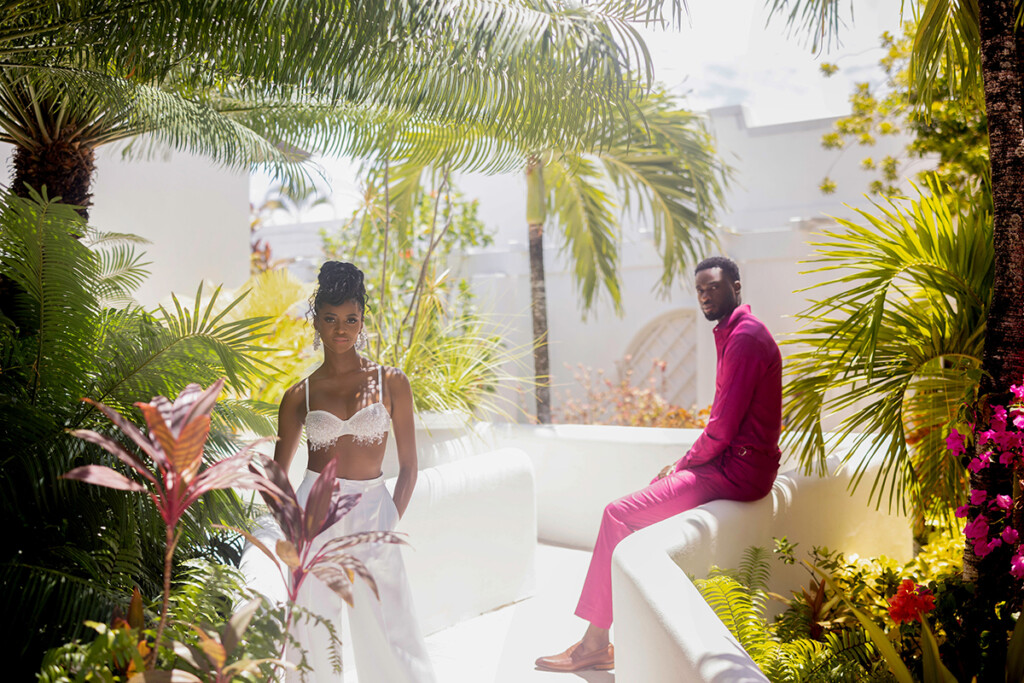MunaLuchi Bride's issue 32 cover couple, Charity Lawson & Dotun Olubeko (from Season 20 of ABC’s hit TV show, The Bachelorette), celebrate one year of love!