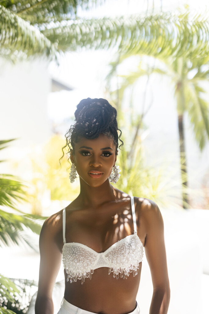 MunaLuchi Bride's issue 32 cover couple, Charity Lawson & Dotun Olubeko (from Season 20 of ABC’s hit TV show, The Bachelorette), celebrate one year of love!