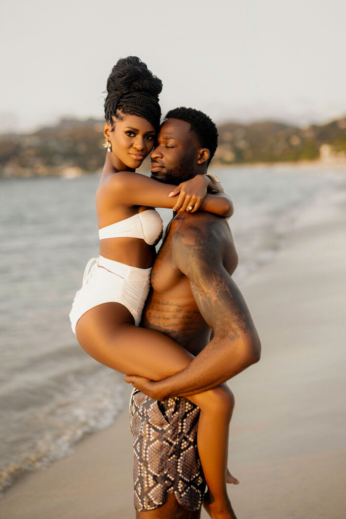 MunaLuchi Bride's issue 32 cover couple, Charity Lawson & Dotun Olubeko (from Season 20 of ABC’s hit TV show, The Bachelorette), celebrate one year of love!