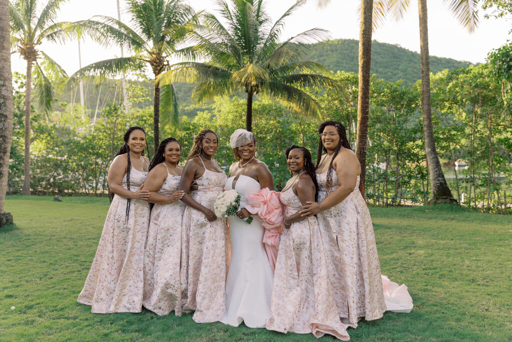 Krystal and Alonzo's Dreamy Tropical Garden Wedding in Marigot Bay