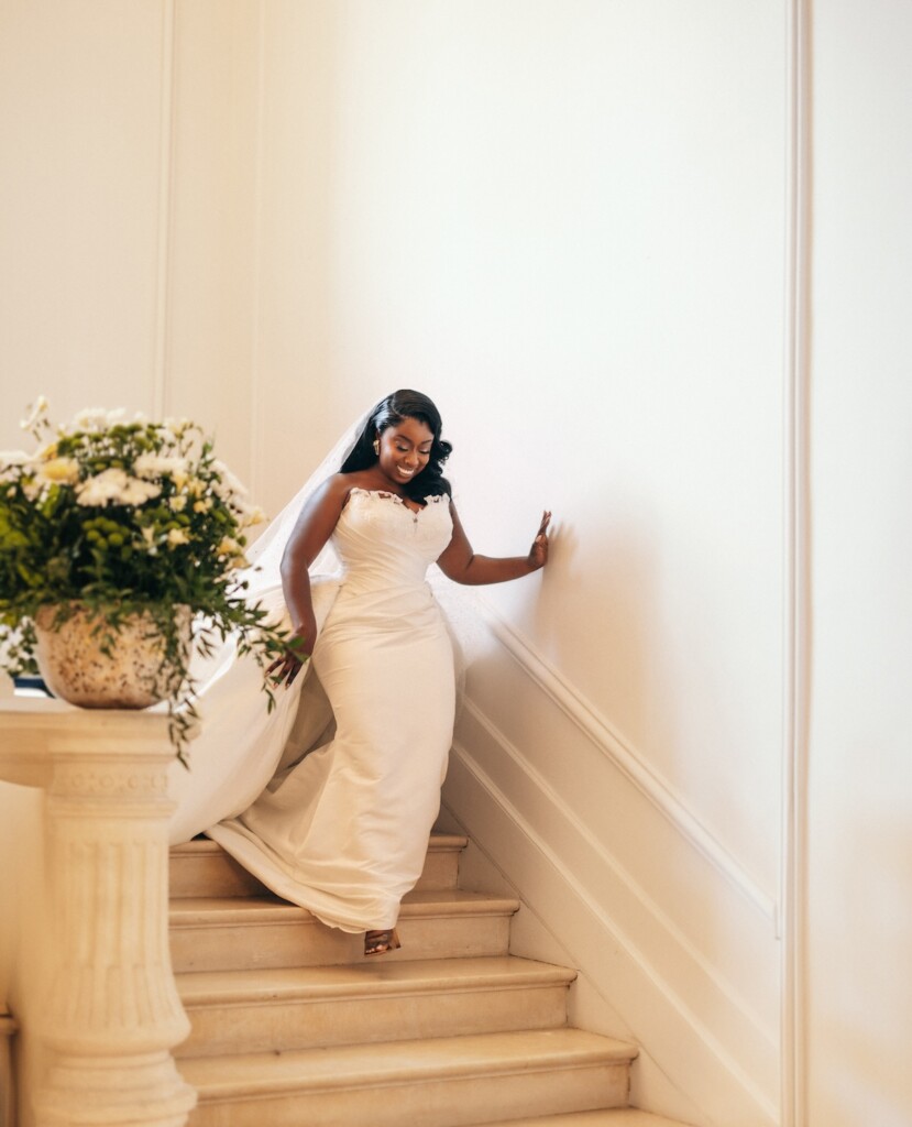 Ebony and Tony's 2-day nuptials, including a white wedding and traditional Ghanaian wedding, came to life in the South of France.