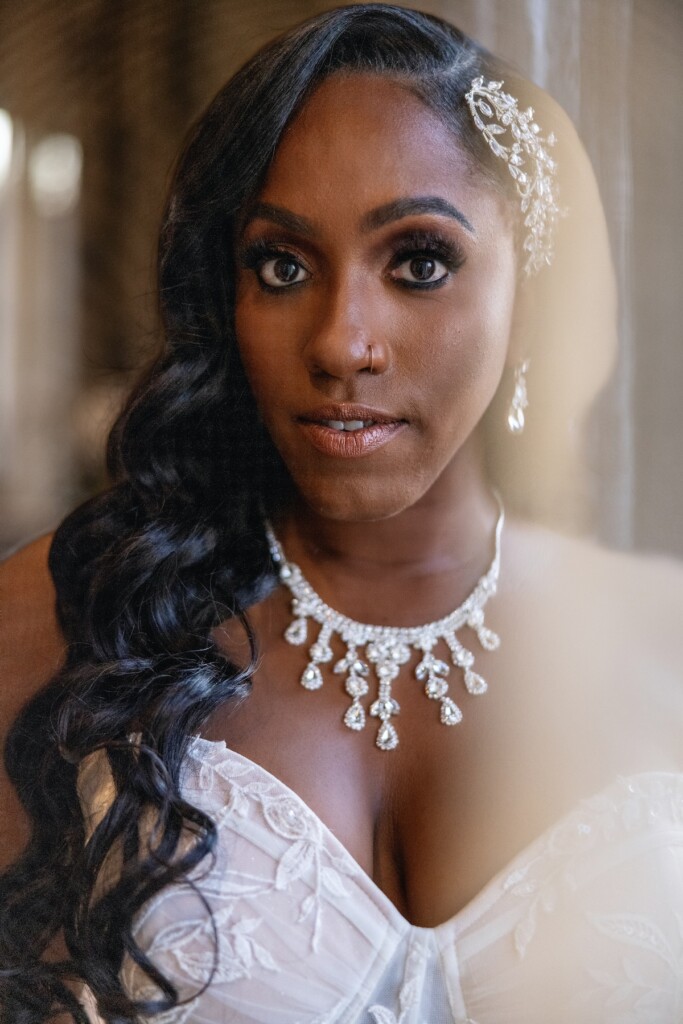 Ashley and William's nuptials at the Park Chateau Estate and Gardens in New Brunswick, New Jersey, featured a glamorous "Great Gatsby meets the Harlem Renaissance" theme with nods to the roaring twenties.