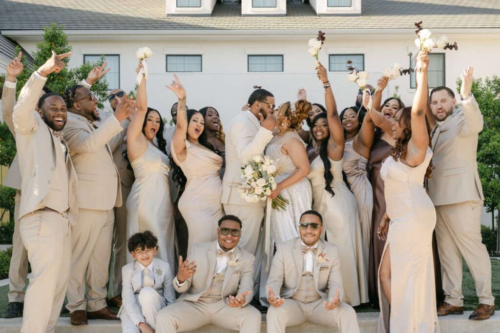 Sticking true to their vision for their big day, Tatiana and Keith celebrated their union with a modern, elegant wedding in Austin, Texas.