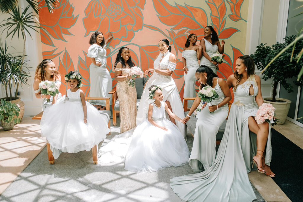 Peteche and Nicholas island-hopped across the Bahamas via plane for their unconventional, luxurious Bahamian wedding!