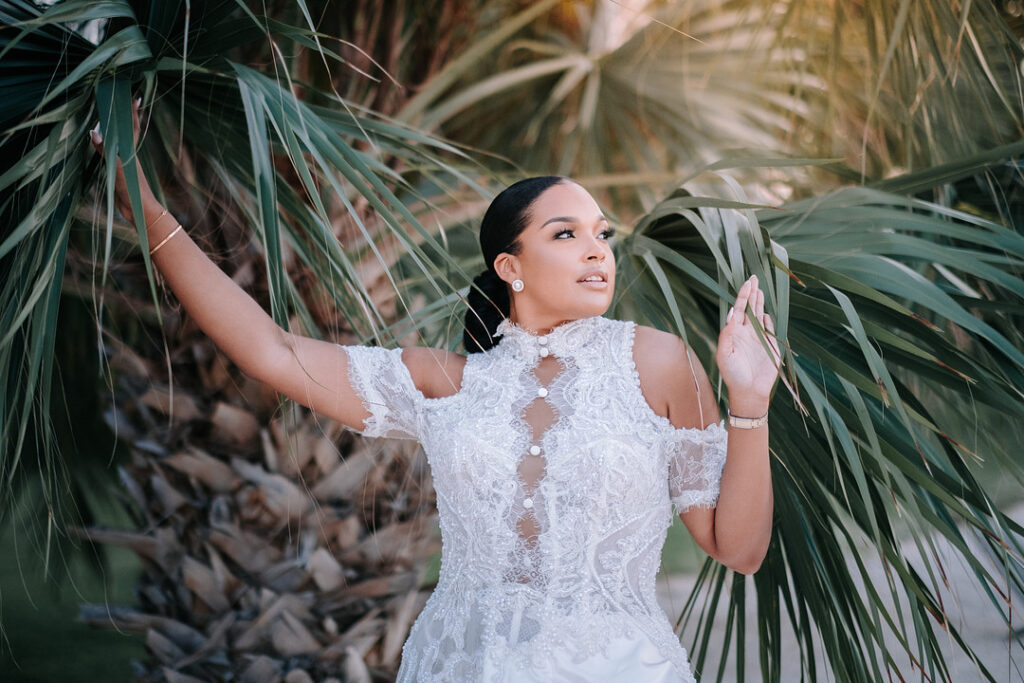 Peteche and Nicholas island-hopped across the Bahamas via plane for their unconventional, luxurious Bahamian wedding!