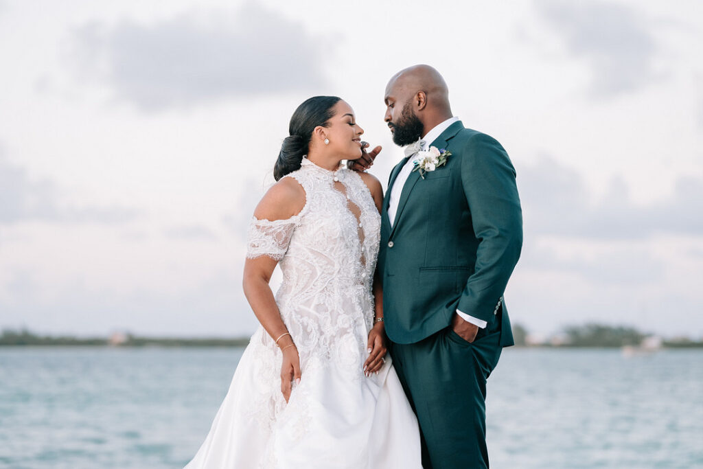 Peteche and Nicholas island-hopped across the Bahamas via plane for their unconventional, luxurious Bahamian wedding!