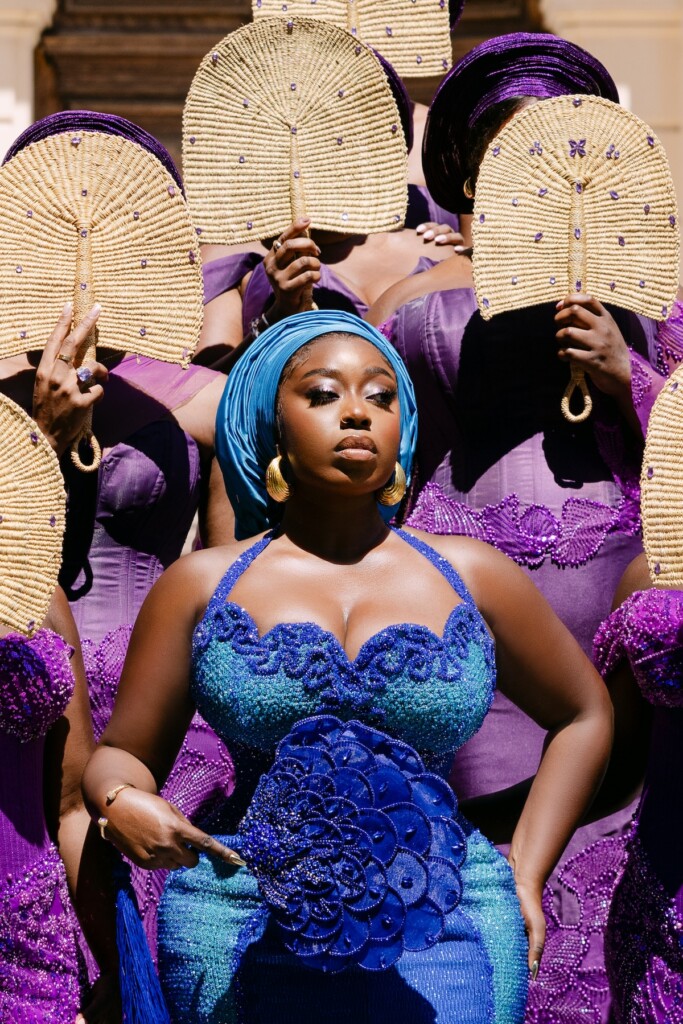 Ebony and Tony's 2-day nuptials, including a white wedding and traditional Ghanaian wedding, came to life in the South of France.
