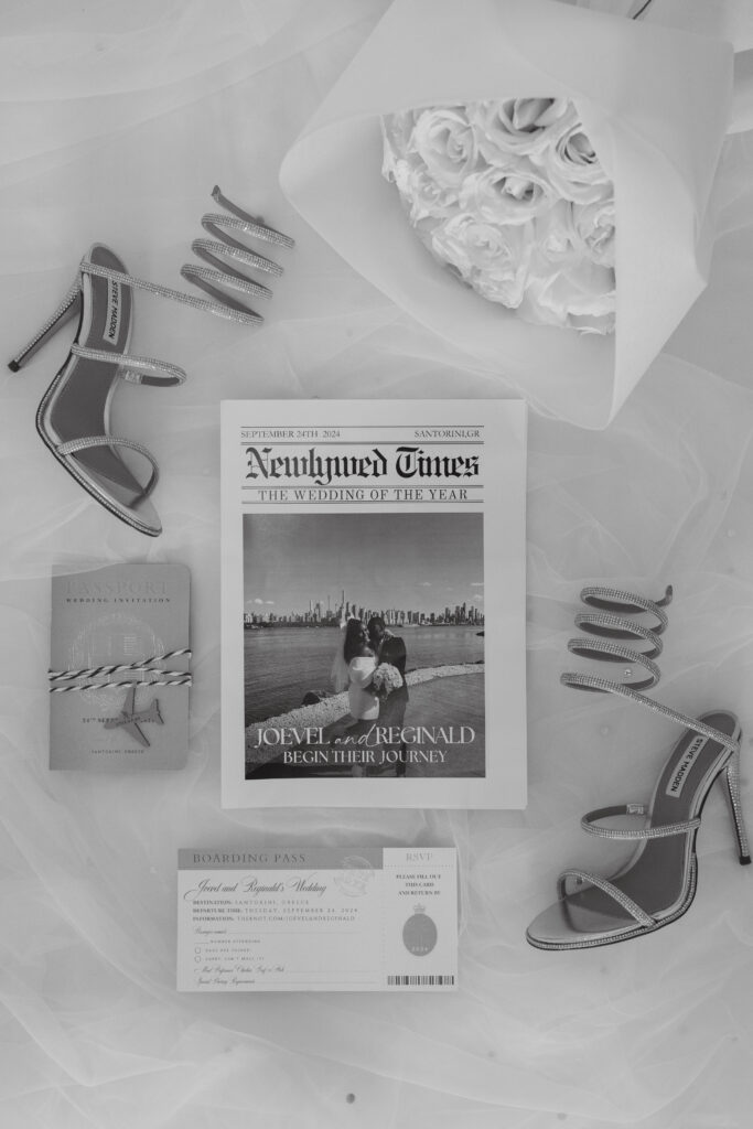 This Greek destination wedding (ft. in Issue 33) features sexy and intimate details with a diamond-inspired virtually designed wedding dress!