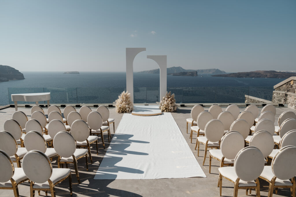 This Greek destination wedding (ft. in Issue 33) features sexy and intimate details with a diamond-inspired virtually designed wedding dress!