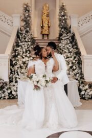 Cyntavia & Brandon Second Line Wedding Calvin Gavion Photography