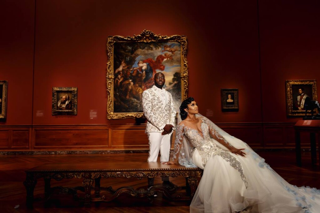Samuel and Amy’s enchanting Cinderella-themed wedding at the Baltimore Museum of Arts was a fairytale come to life.