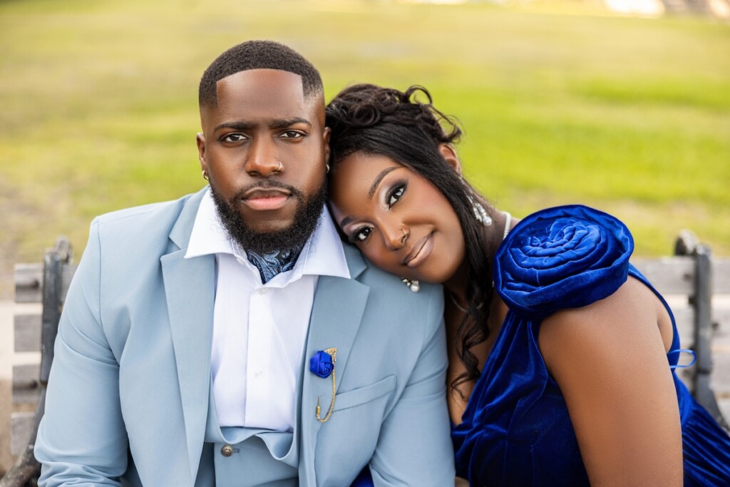 Jasmine & Kj's engagement session in Charleston, South Carolina, was a special tribute to their romance - which was love at first date!