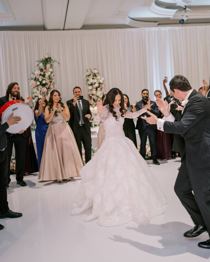 Combining the bride's Afghan heritage with the groom's Egyptian background, Saha and Gamal tied the knot in a timeless multicultural wedding celebration at the Ritz-Carlton in Washington DC, the city where they first met. 
