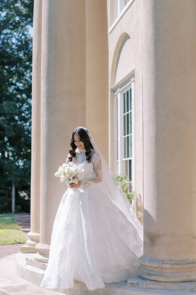 Combining the bride's Afghan heritage with the groom's Egyptian background, Saha and Gamal tied the knot in a timeless multicultural wedding celebration at the Ritz-Carlton in Washington DC, the city where they first met. 