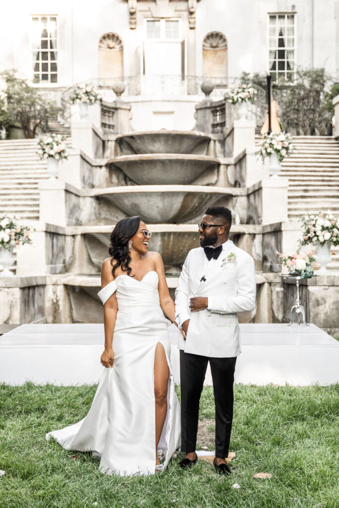 Audrey and Stewart's ethereal multicultural wedding weekend featuring a live ballerina and elegant venue is featured in Issue 33!