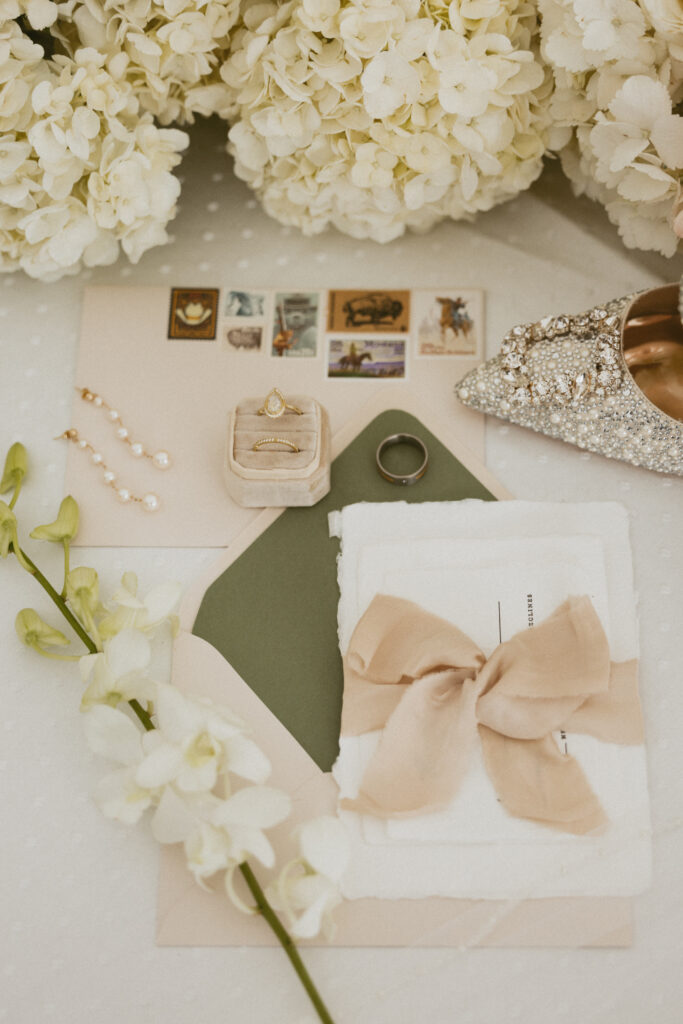 Mountains, 3 wedding dresses, and a fun bowling alley after party. This outdoor wedding had everything for a nature-loving bride and groom.