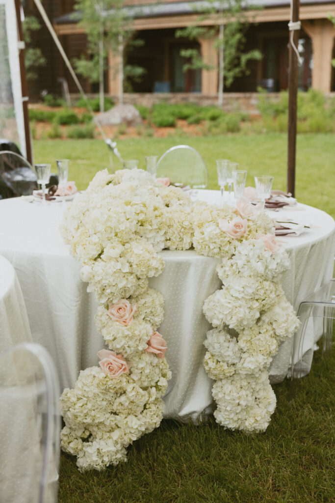 Mountains, 3 wedding dresses, and a fun bowling alley after party. This outdoor wedding had everything for a nature-loving bride and groom.