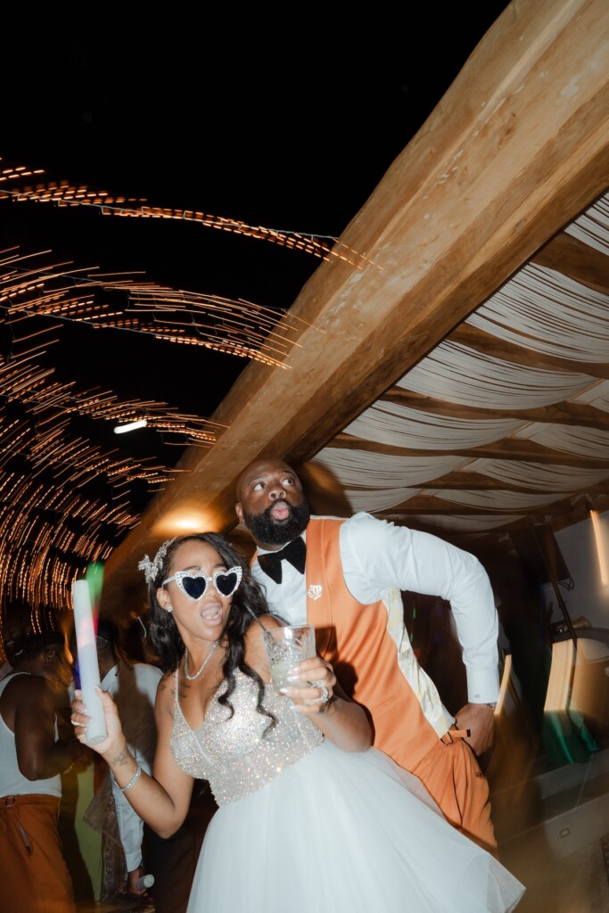 Valerie and Kingsley's gorgeous wedding in Santorini, Greece, was featured in Issue 33! Read how they found lifetime love four doors down.