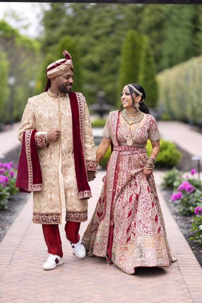 Wyatt and Vishwani's multievent wedding on Long Island's North Shore was the perfect celebration of love, family and culture.