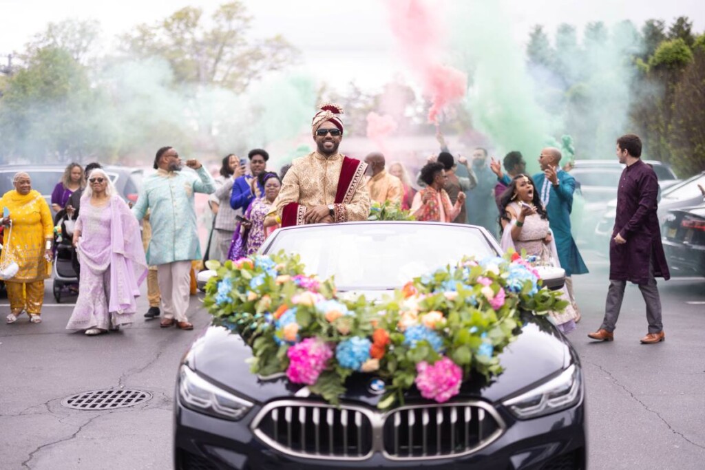 Wyatt and Vishwani's multievent wedding on Long Island's North Shore was the perfect celebration of love, family and culture.