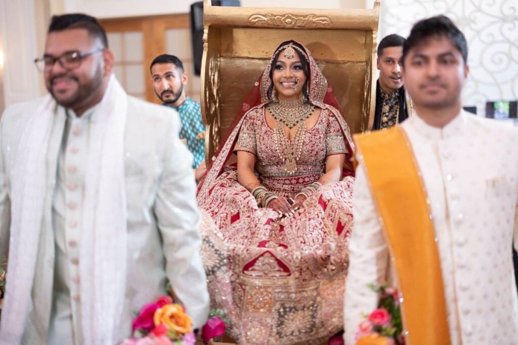 Wyatt and Vishwani's multievent wedding on Long Island's North Shore was the perfect celebration of love, family and culture.